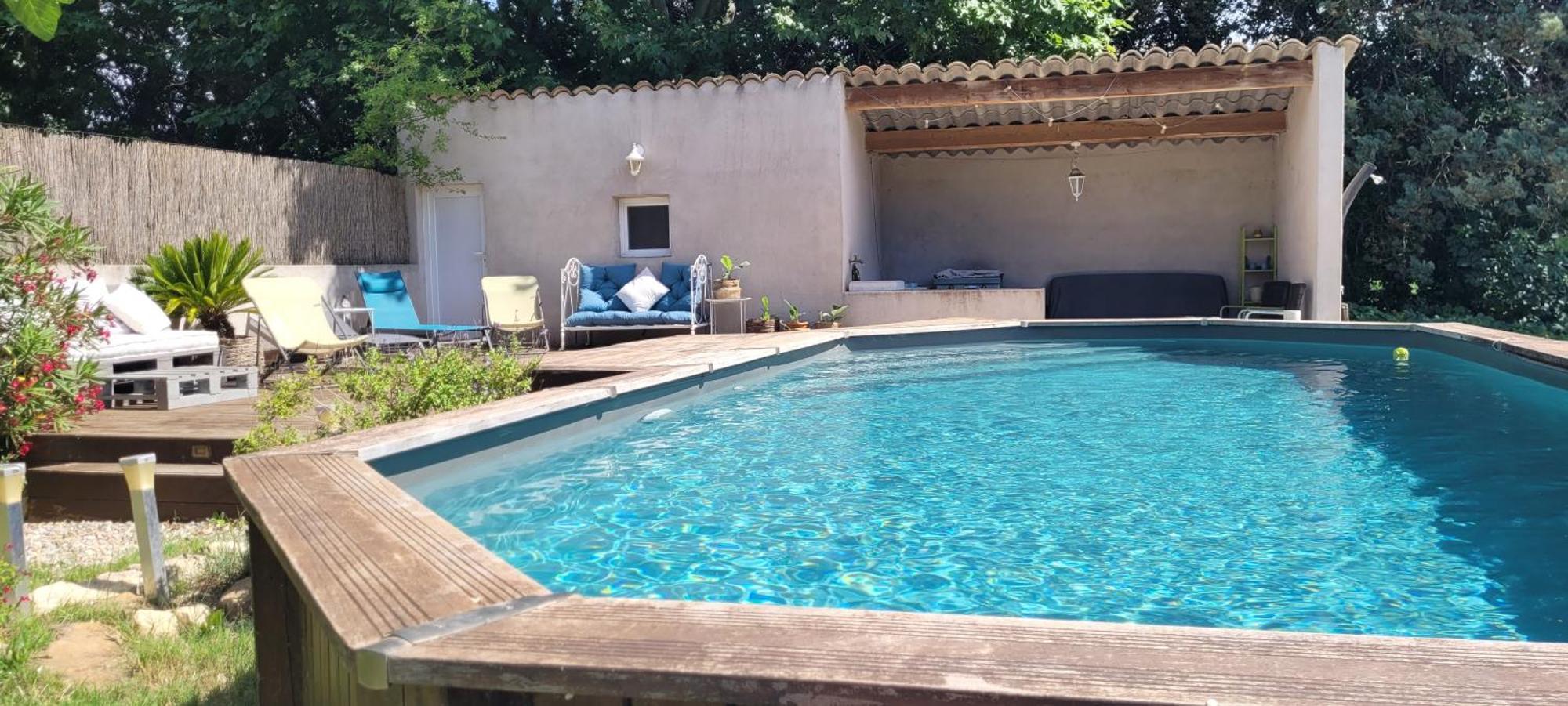 Location Appartement Dans Mas Provencal Монтё Экстерьер фото